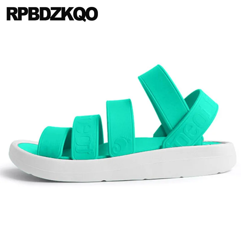 Сандалии гладиаторы мужские резиновые Босоножки с открытым носком