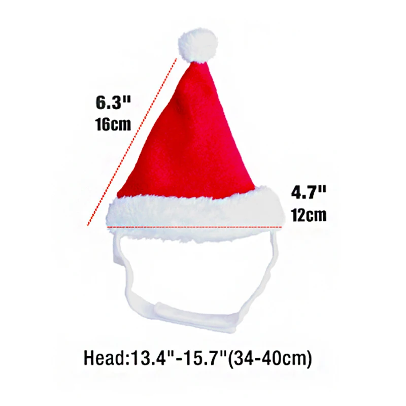 Одежда для домашних животных собак кошек Рождественский костюм шапка шарф