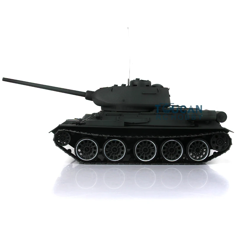 Heng Long RC Tank 1/16 зеленый 2 4G TK7.0 пластиковый Ver советский T34-85 модель 3909 TH17780-SMT4 | Игрушки