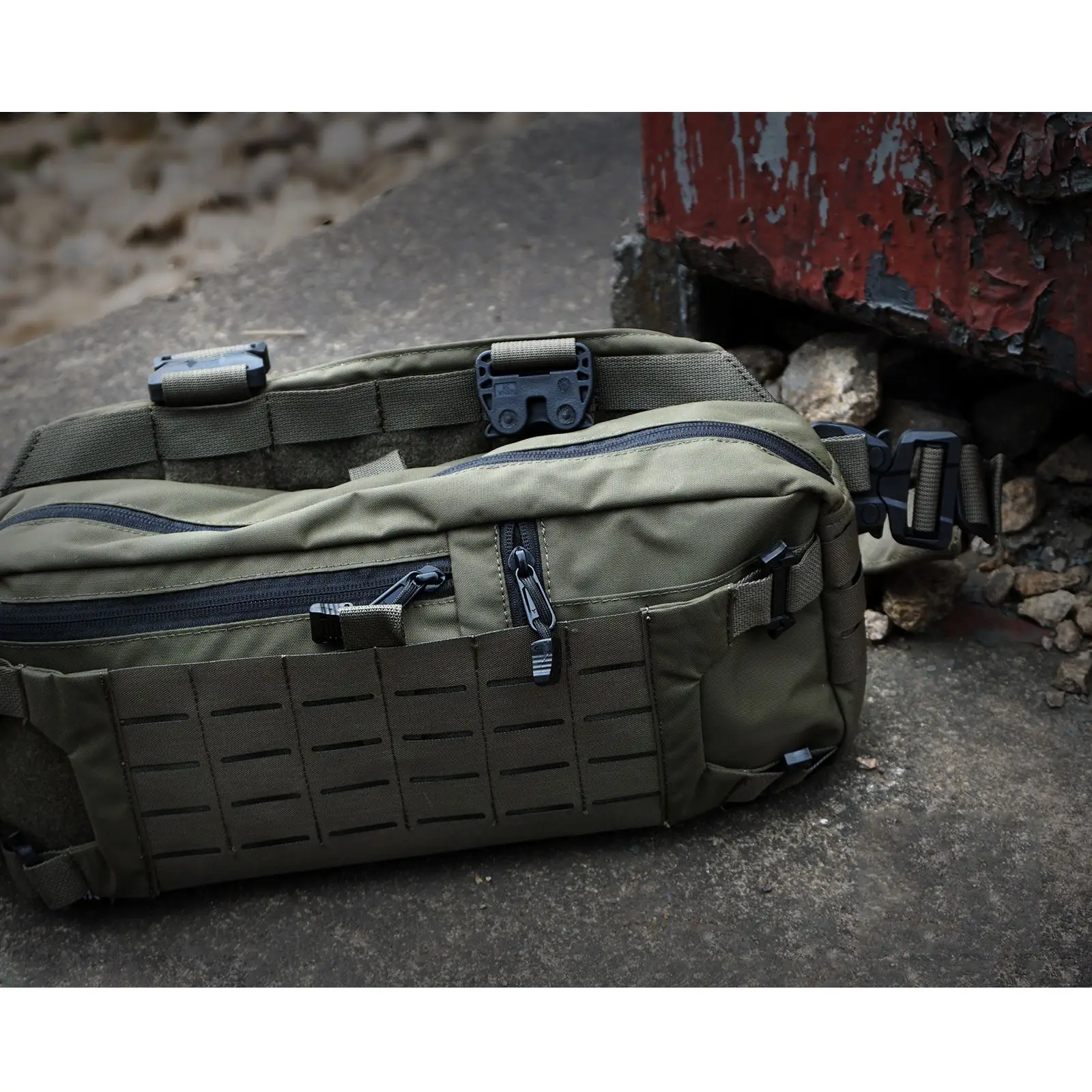 

DMGear 421X Multifunctional Backpack Tactical Chest Hanger Shoulder Bag - WG (Strengthen Version)