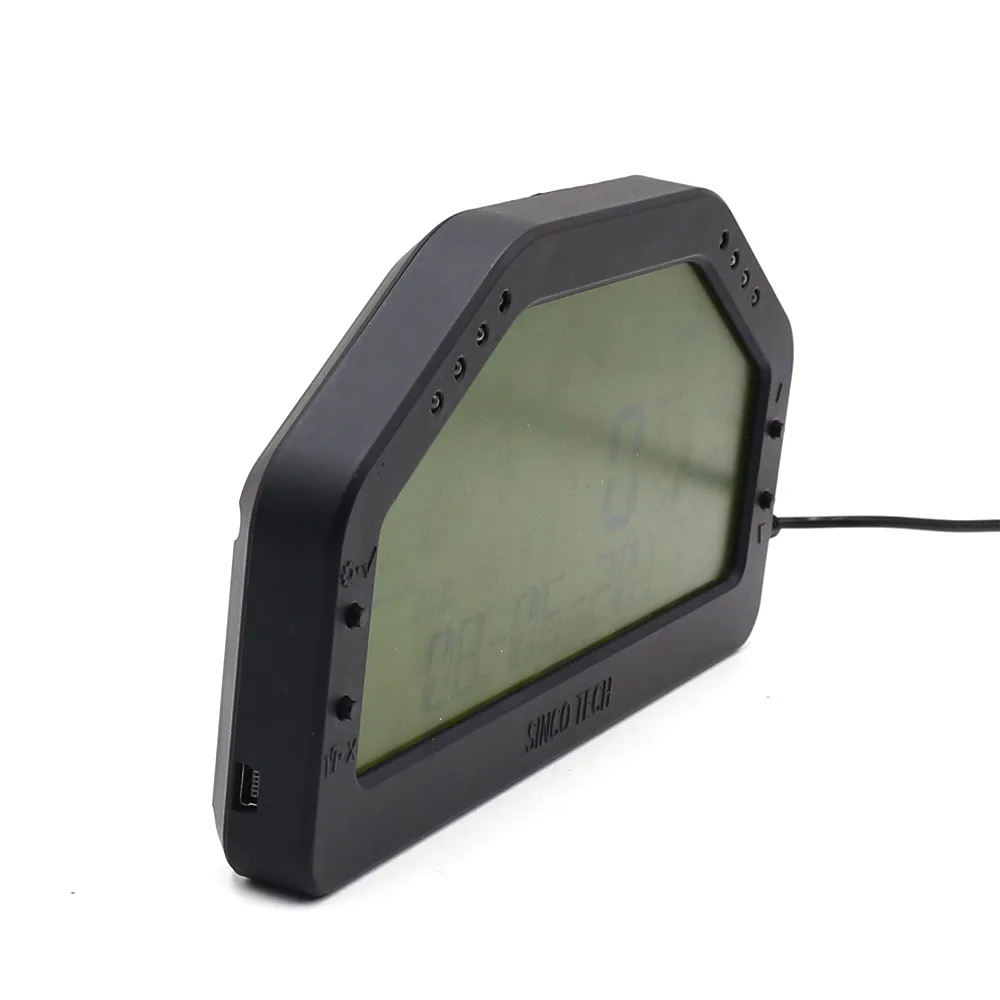 12 В DPU ралли датчик цифровой ЖК-дисплей гоночная приборная панель Датчик Bluetooth