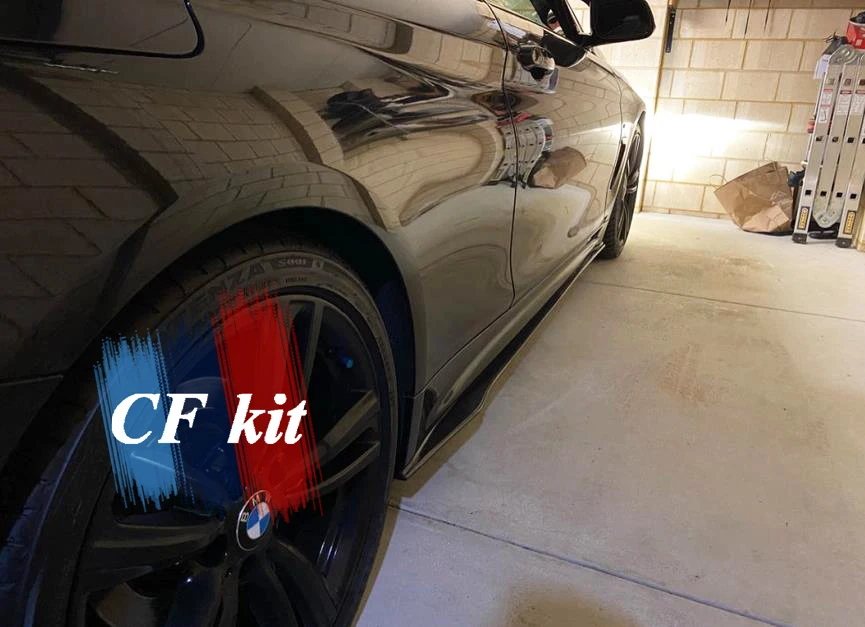 Боковая юбка из углеродного волокна CF для BMW F32 F33 F36 | Автомобили и мотоциклы