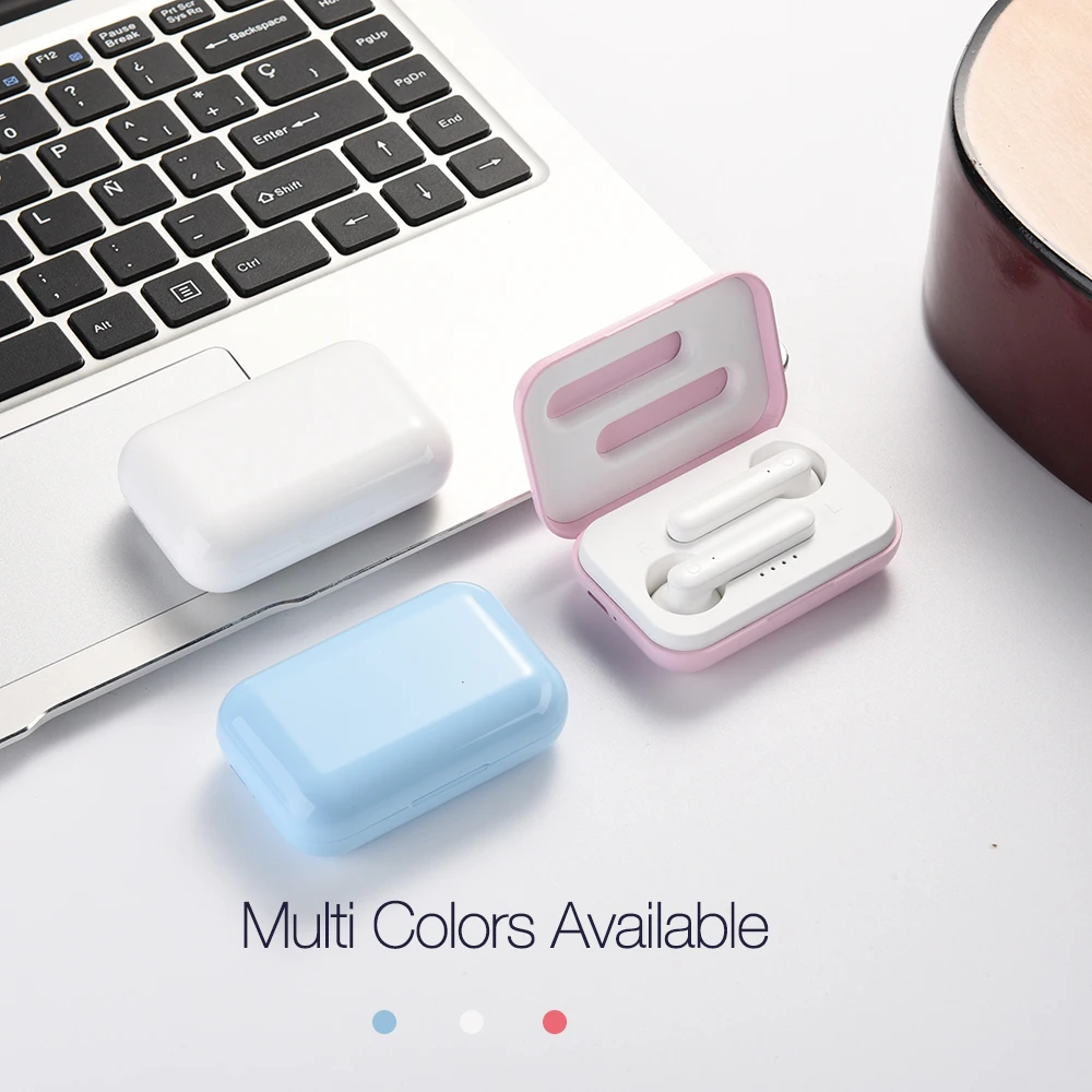 TWS наушники Bluetooth 5 0 беспроводные гарнитуры в ухо HD микрофон Голосовое управление
