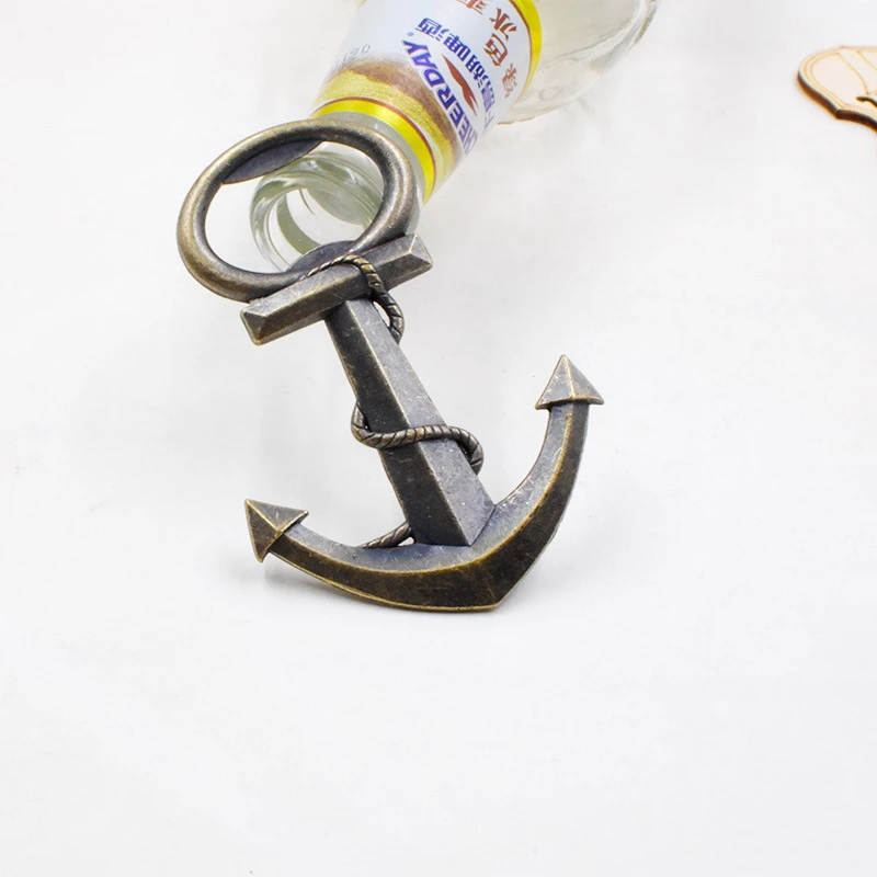Уникальный якорь в форме пива открывалка для бутылок морской лодки свадебный душ