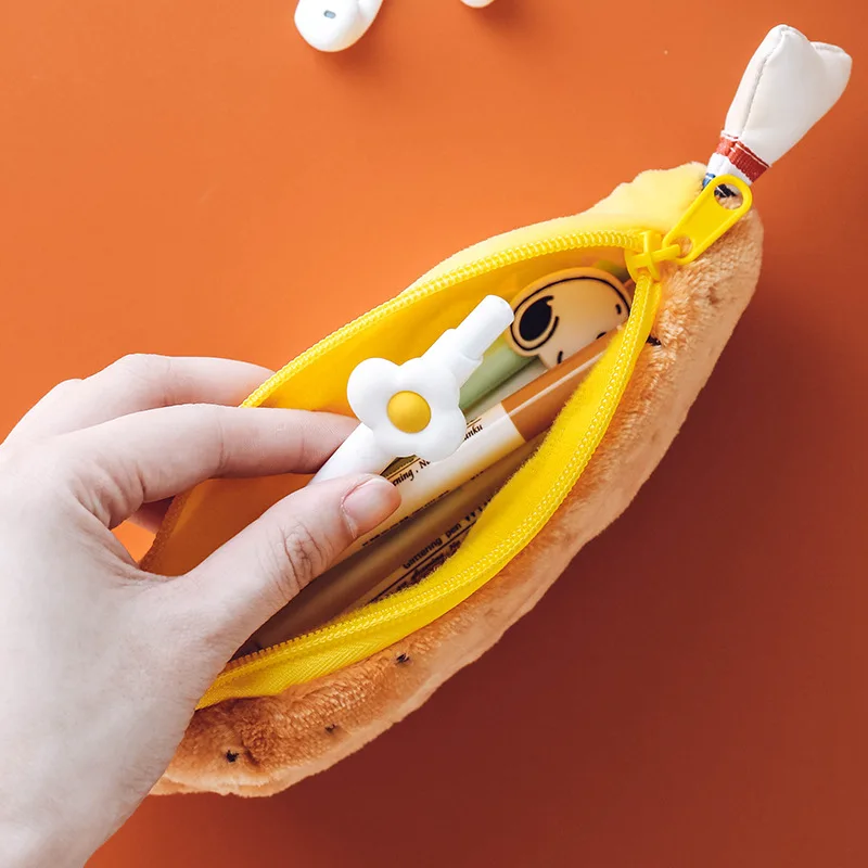 Пенал в Корейском стиле INS для девочек супер милый чехол карандашей с куриными