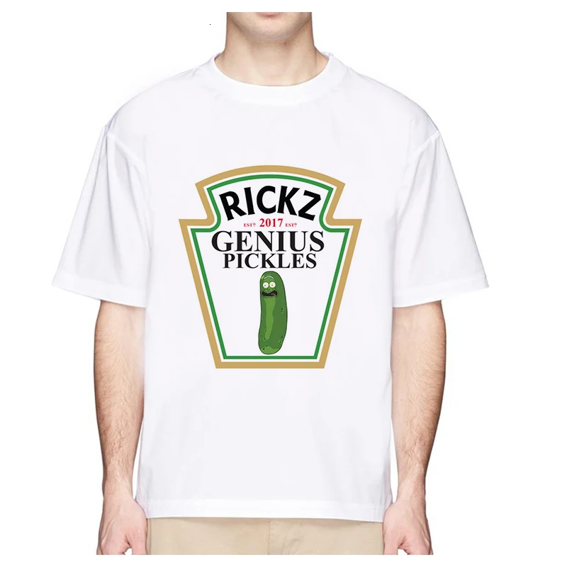 Футболка Ricka And marty для мужчин, дизайн, забавная футболка Rick Y marty, футболка с принтом «Пикл Рик», Мужская футболка с принтом «Рикки и Морти», топы унисекс - Цвет: 13
