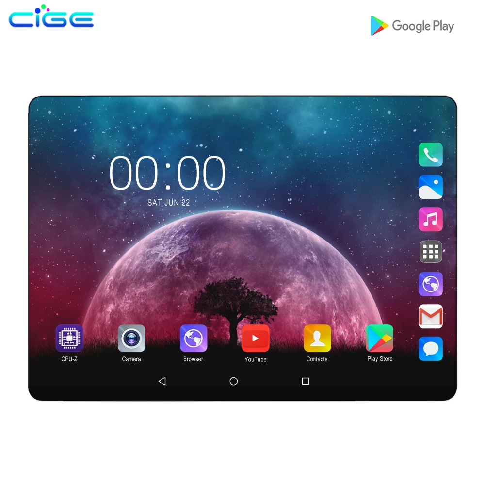 2.5D стальной экран 10,1 дюймов планшет Android 9,0 3G 4G lte телефонный звонок Восьмиядерный 8 Гб ram 128 Гб rom Bluetooth Wi-Fi планшетный ПК 10