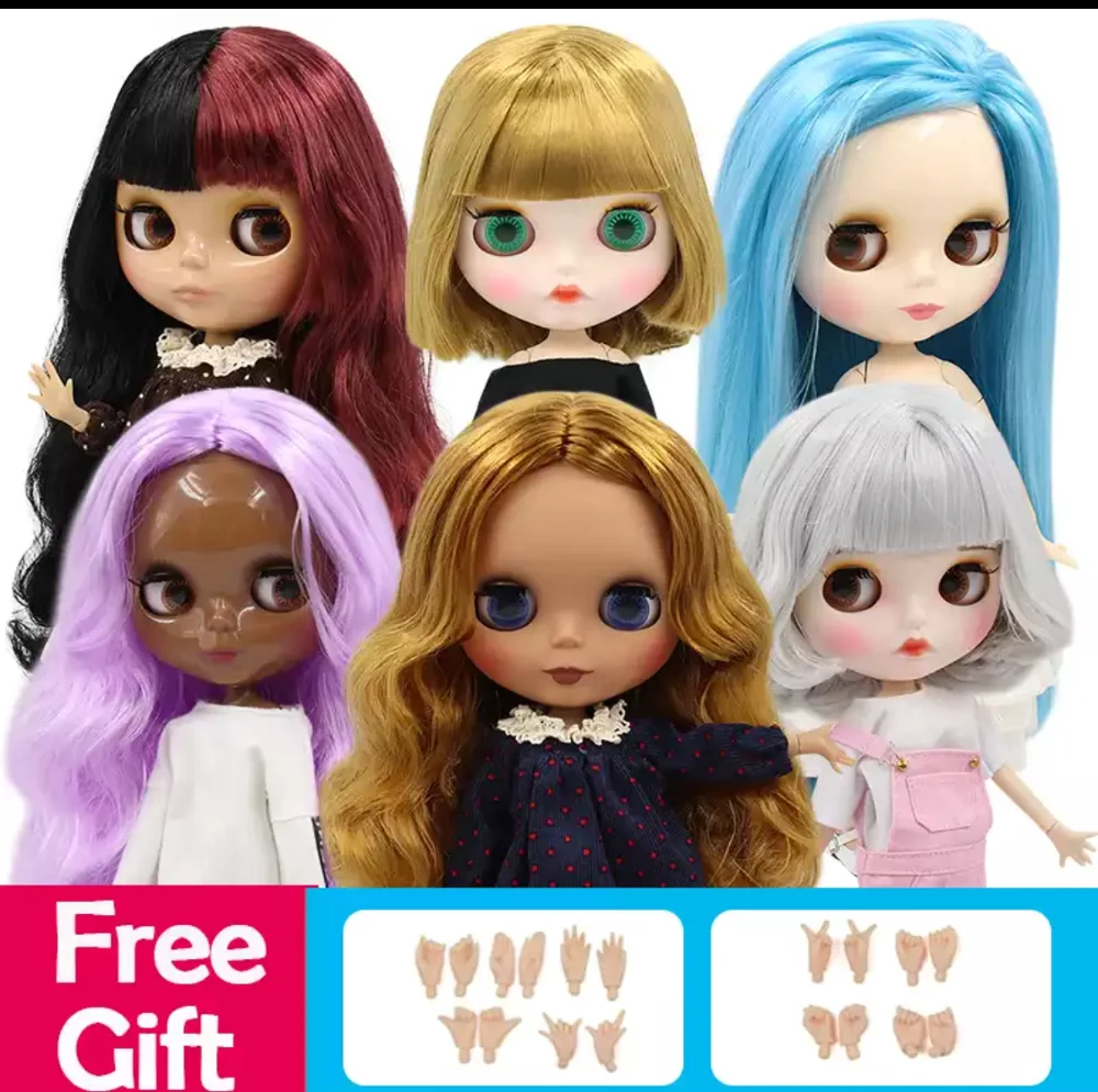 Мода blythe Кукла Обнаженная шарнир/нормальное тело 1/6 BJD голая кукла 30 см