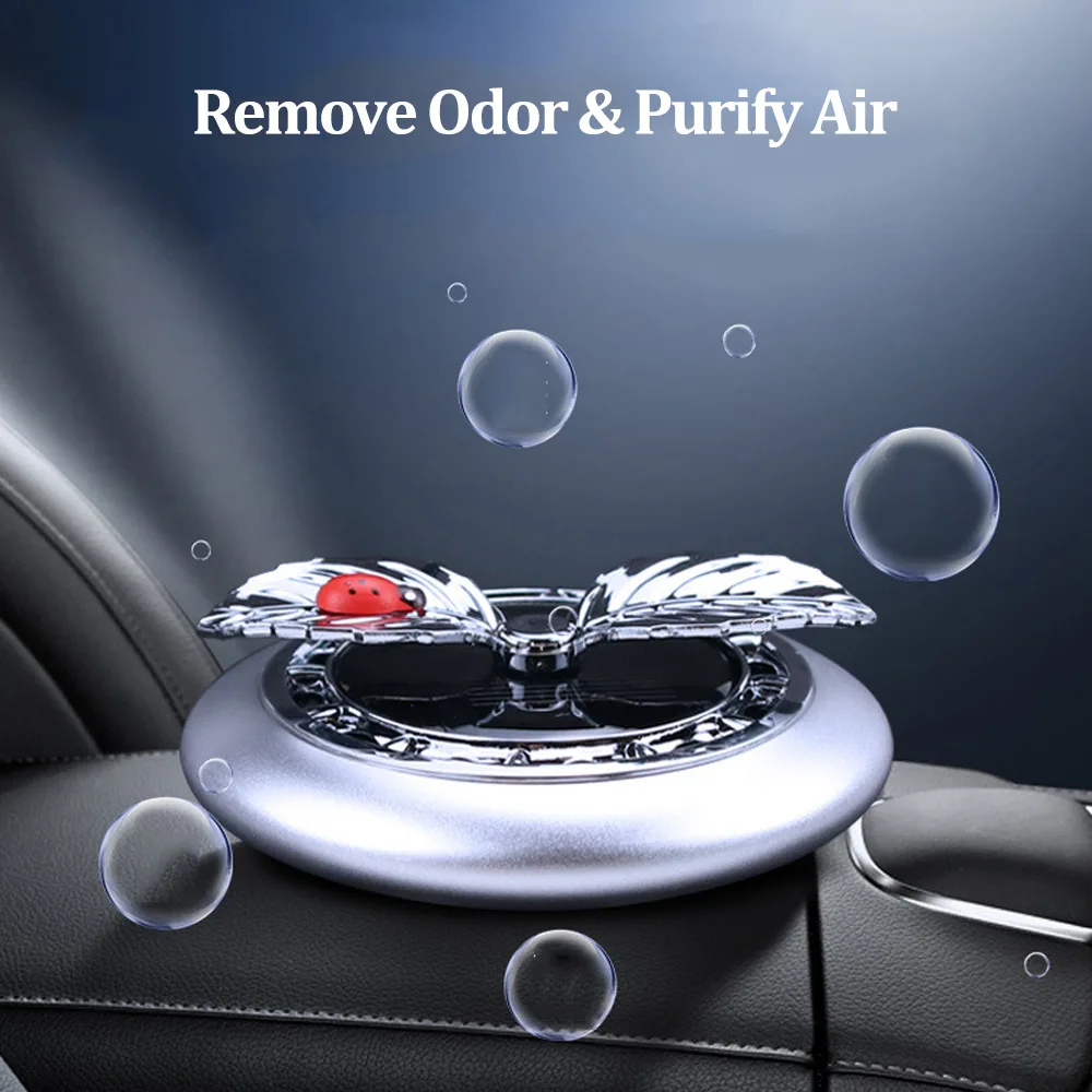 Освежитель воздуха на солнечной батарее сплав освежитель для автомобиля