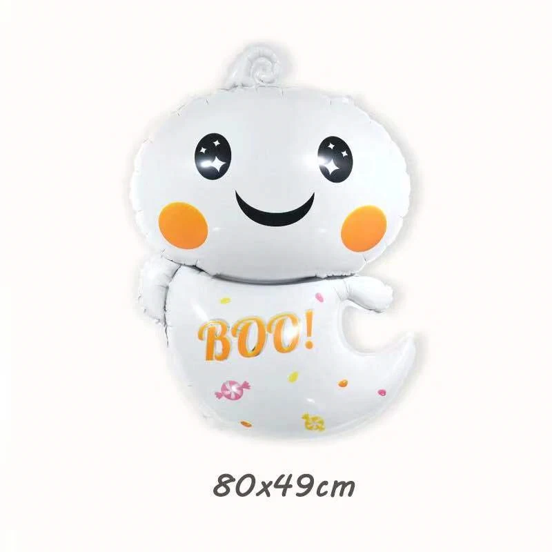 

Large Halloween Owl Wizard Aluminum Film Balloon Monster Ghost Pumpkin Foil Balloon Halloween Party Funny Decoration