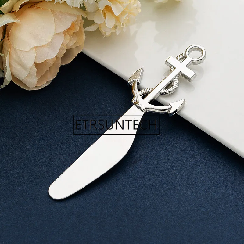 Винтажный нож для масла в форме якоря 50 шт. искусственный фруктов разбрасыватель