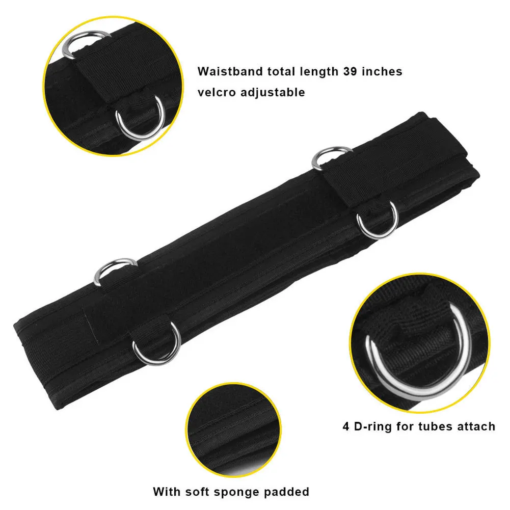 

Latex Bounce Trainer Basketball Elastic Rope Trainer Squat Strength Hips Leg Training Rope Legs Strength Agility Training Belt
