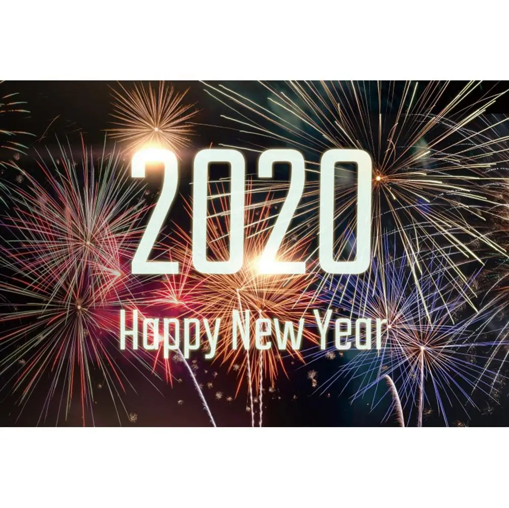 Yeele Happy 2020 новогодний фон фейерверк Рождество День рождения Пользовательские