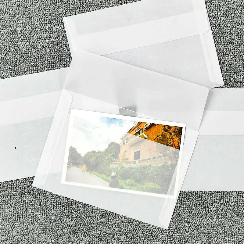 

Полупрозрачные конверты из серной кислоты, 10 шт./лот, для самостоятельного хранения открыток, открыток, свадебных приглашений, подарочной у...