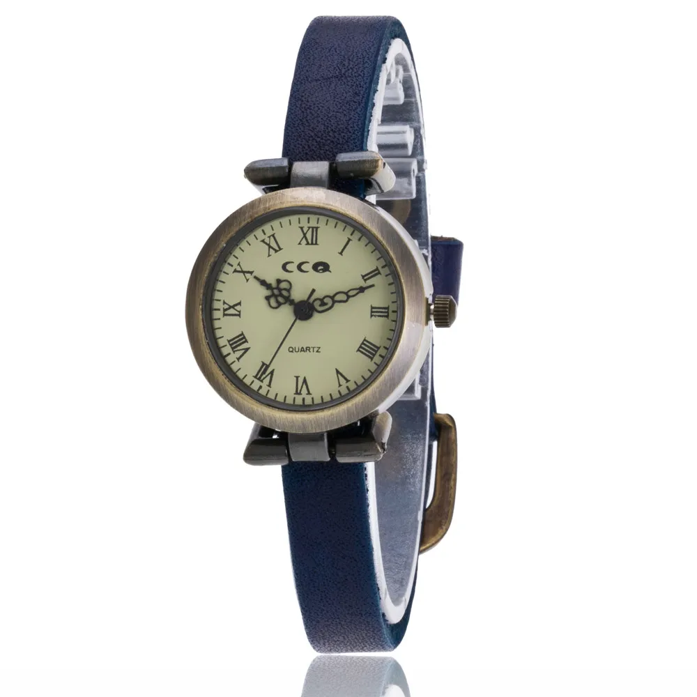 

Elegant work watch Van Sval women's casual quartz leather band Neuf watch analog watch retro classic watch Gifts for women clock