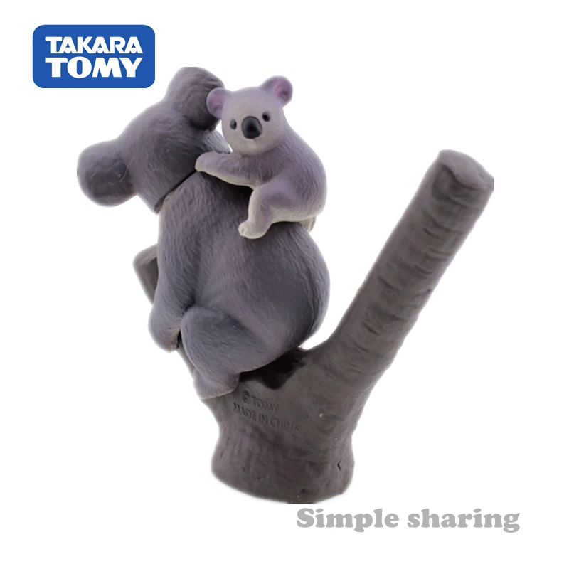 Takara Tomy Tomica Ania приключения животных коала 24 литые детские игрушки из смолы