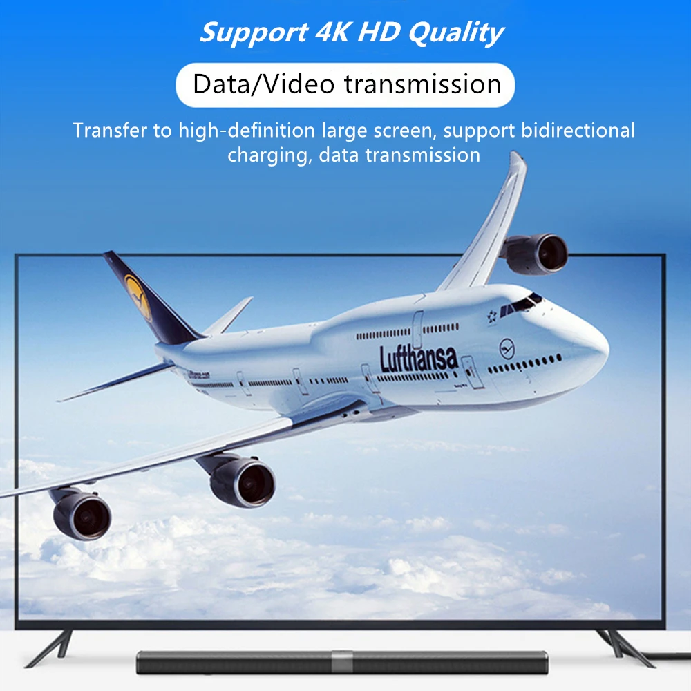 USB концентратор 6 в 1 Type C для MacBook Pro/Air быстрая зарядка 4K HDMI 3 0|USB-хабы| |