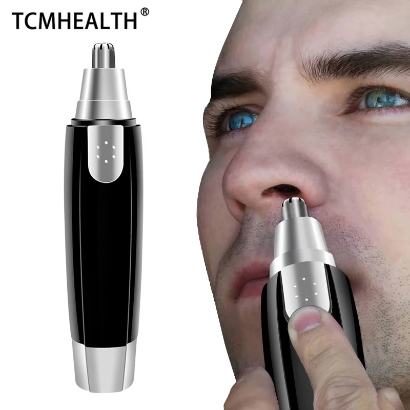

TCMHEALTH Electric Nose Ear Hair Trimmer Implement Shaver Clipper for Men Man Woman Clean Trimmer Razor Remover Safety Kit