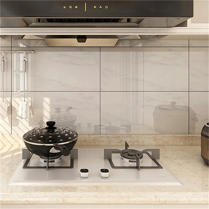 Маслостойкая прозрачная глянцевая самоклеящаяся пленка для домашней кухни