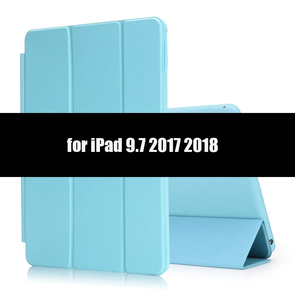 Blue-D Pu кожаный чехол для ipad 9,7 air 1 2 5th 6th Generation, Aiyopeen Магнитный Флип смарт-чехол для ipad 4 3 2 Чехол - Цвет: Blue-D