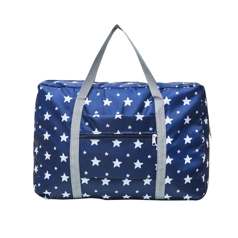 New Travel Portable Shoulder Bag Folding Storage Cartoon Size Lightweight Oxford Shopping | Багаж и сумки