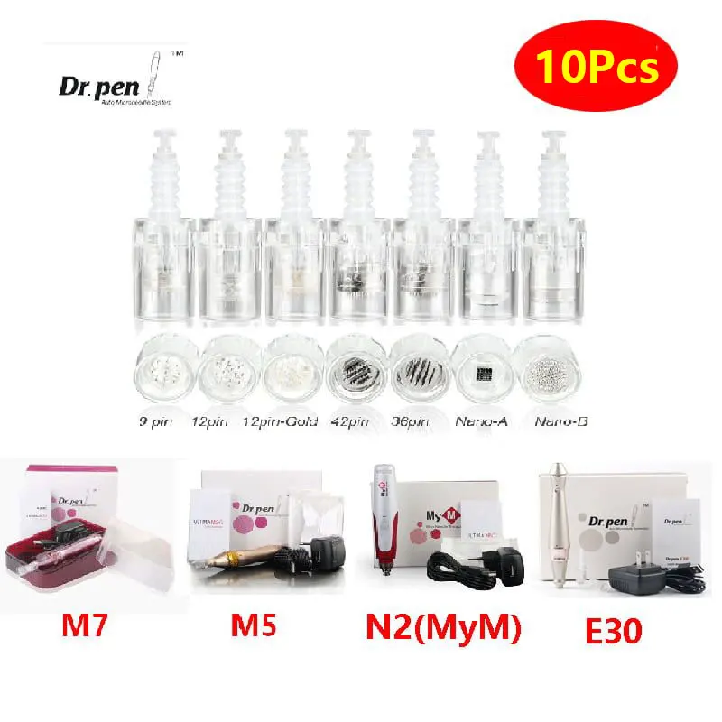 

10Pcs Dr.pen Ultima N2/M5/M7/E30 Skin Care tattoo needles Replacement Needles