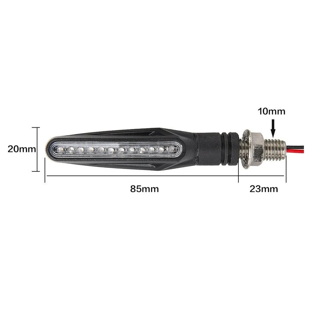 4 шт. универсальные поворотники для мотоциклов 12 В |