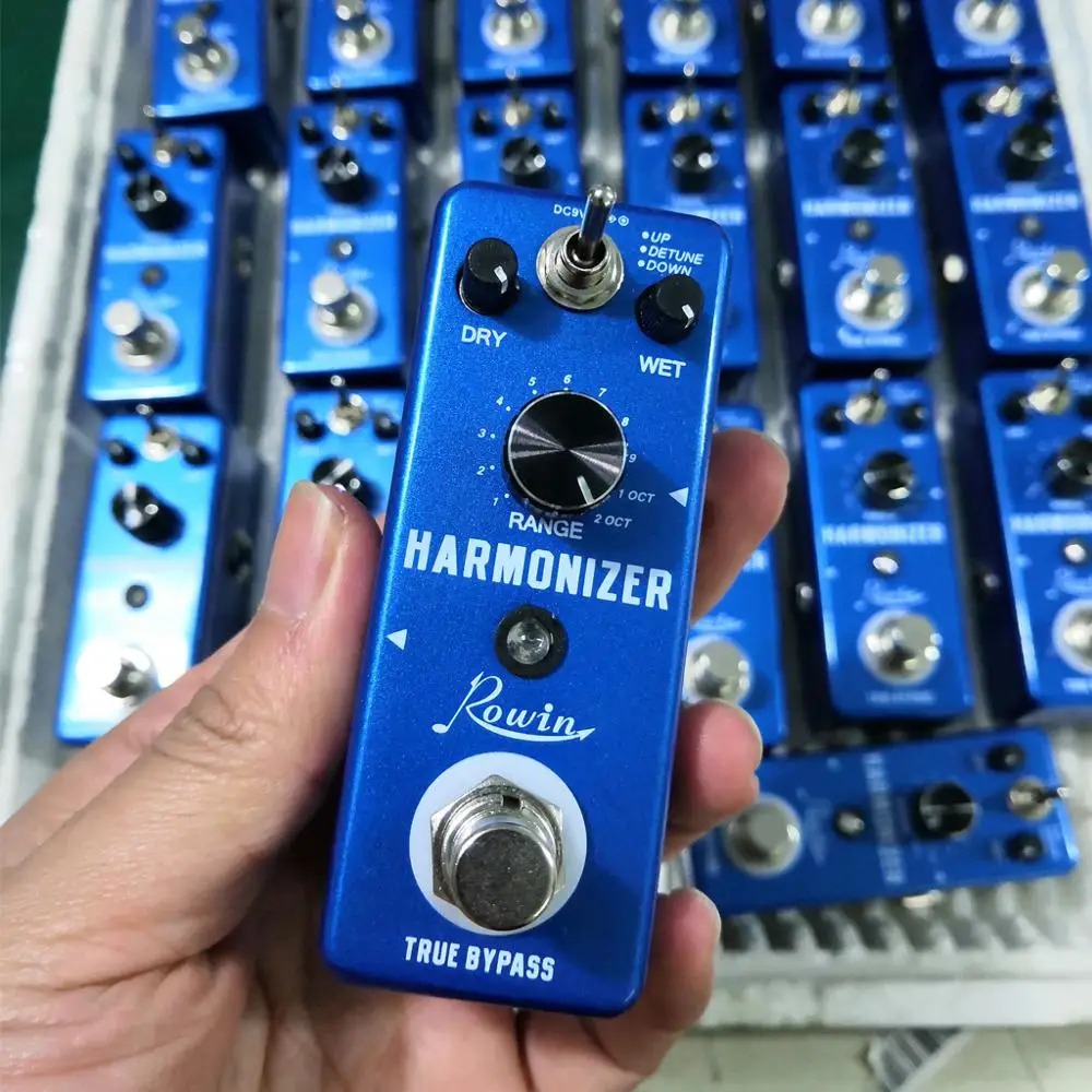 Гармонизатор для гитары Rowin LEF-3807 педали с цифровым эффектом оригинальный сигнал