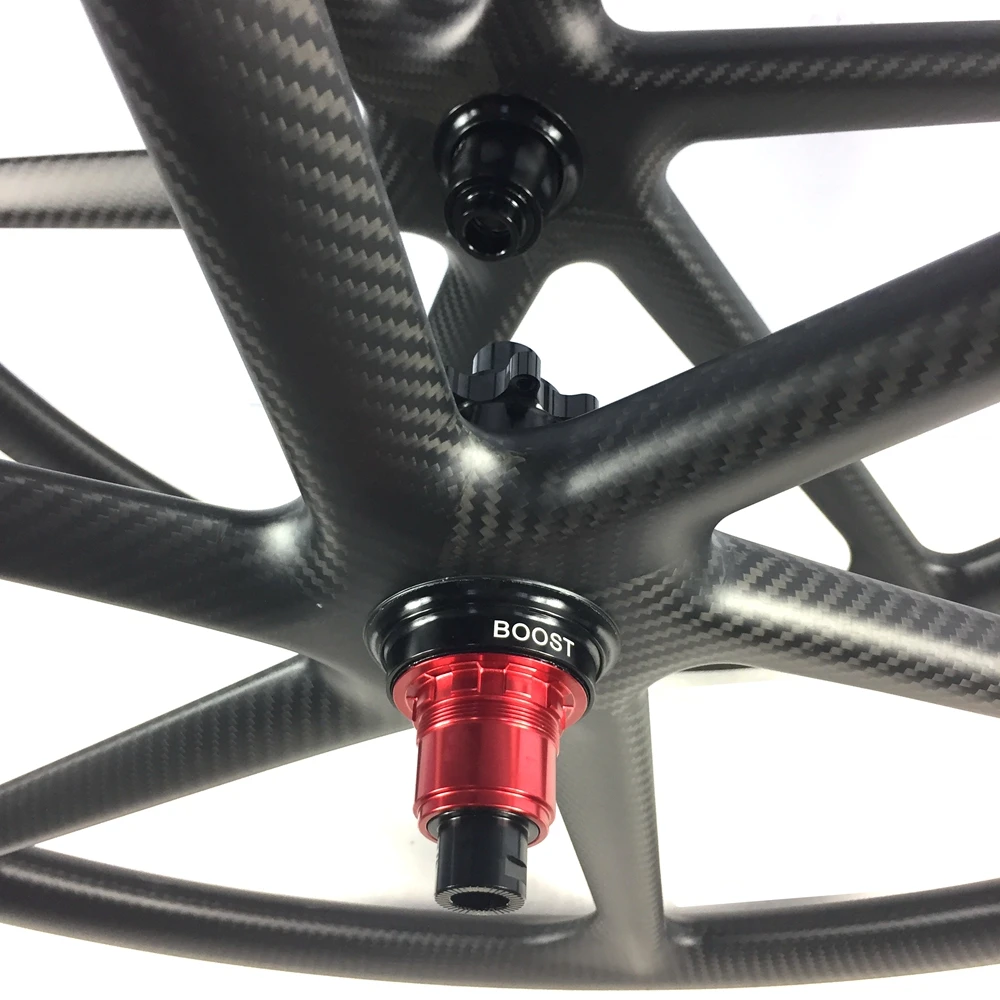 BIKEDOC 29ER MTB Углеродные колеса 30 мм ширина 30 мм глубина 6 спиц Sram XD колеса велосипеда