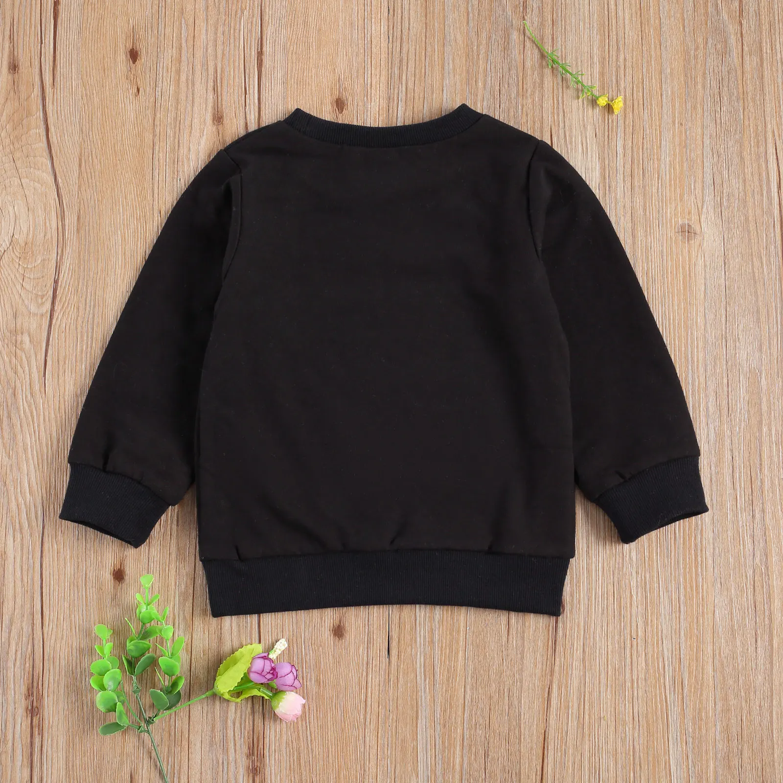 0-4Y Speing Autumn Infant Kids Girls Boys New Sweatshirt Tops Letter Print Long Sleeve Pullover Casual Tops 3 Colors Hoodies