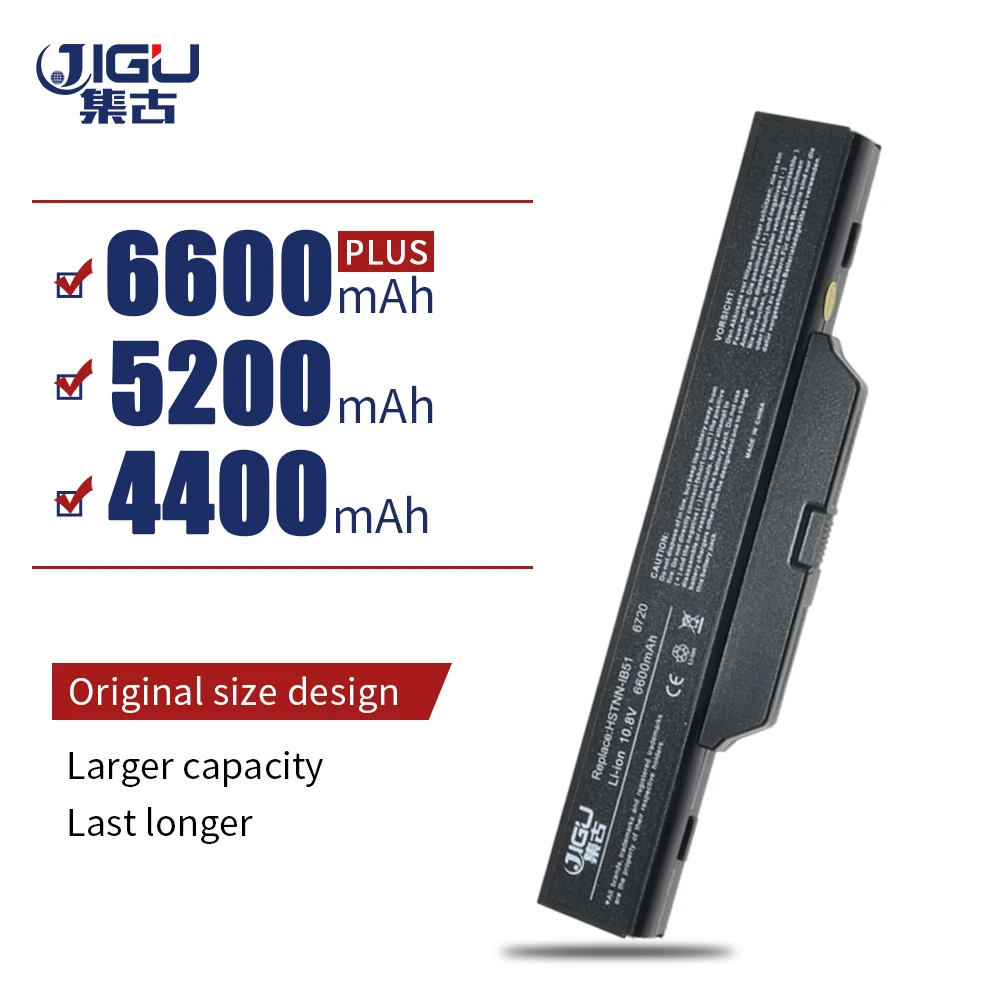 JIGU ноутбука Батарея для HP Hp COMPAQ 550 610 615 6720s 6730s 6735s Compaq 6830s HSTNN IB62 IB51 OB62|battery for hp|laptop