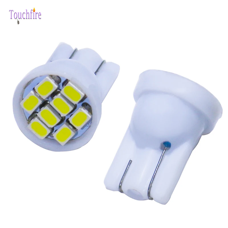 300 шт. T10 8 smd Светодиодные Автомобильные лампы 194 168 192 W5W 3020 Автомобильный Клин