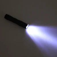 waterproof mini led flashlight torch pocket light portable lantern aa battery powerful led for hunting camping wholesale