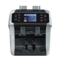 11 pockets multi currency mixed banknote sorter machine bank counters value machine
