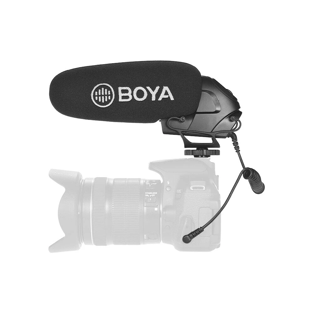 Микрофон BOYA BY-BM3030 BM3031 BM3032 BM2021BM3011 конденсаторный кардиоидный микрофон на камеру