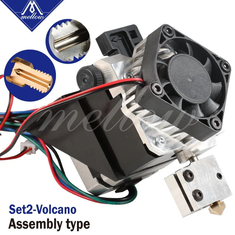 Запчасти для 3D принтера Titan Aero V6 hotend extruder полный комплект форсунка Volcano
