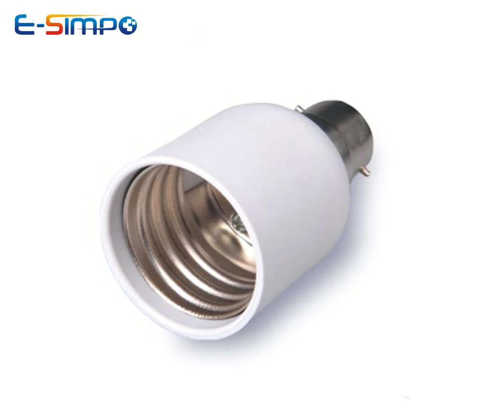 Цоколь переходник для лампы B22 к E40/E39 PBT|lamp holder converter|lamp converterholder adapter |
