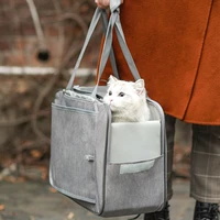 hoopet pet bag breathable outdoor cat cage puppy carrying shoulder bags protable pet carrier shoulder bag pet handbag for pets