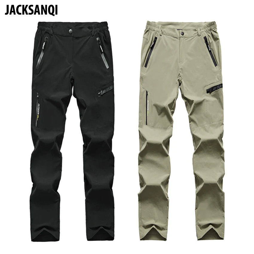 

JACKSANQI Summer Women's Quick Dry Hiking Pants Outdoor Sports Climbing Camping Fishing Trekking Breathable Female Trouser RA339