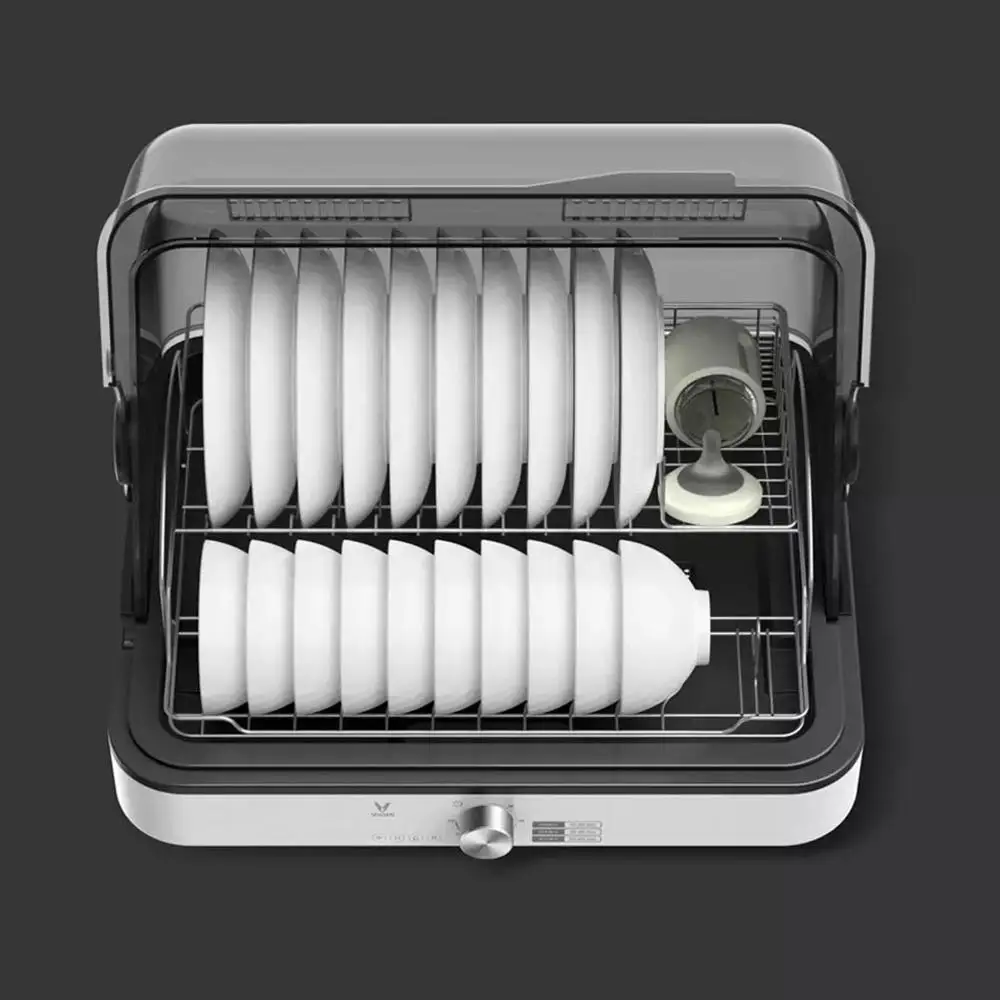 

YouPin Cleaning Cabinet UV Sterilization Rate 99.999% Hot Air Circulation Drying Free Installation 55L High Capacity