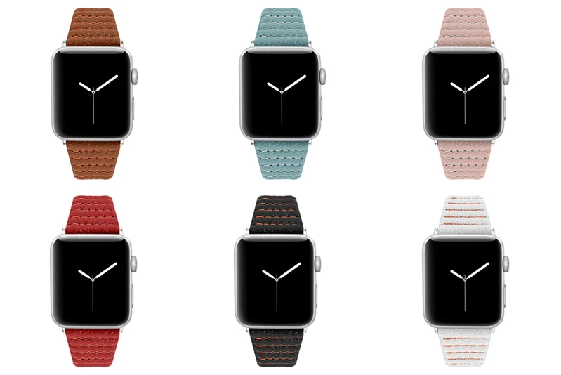 Кожаный ремешок для apple watch, ремешок 42 мм, 38 мм, ремешок, correa, 44 мм 40 мм, ремешок для наручных часов iwatch, 5/4/3/2/1 браслет apple watch аксессуары