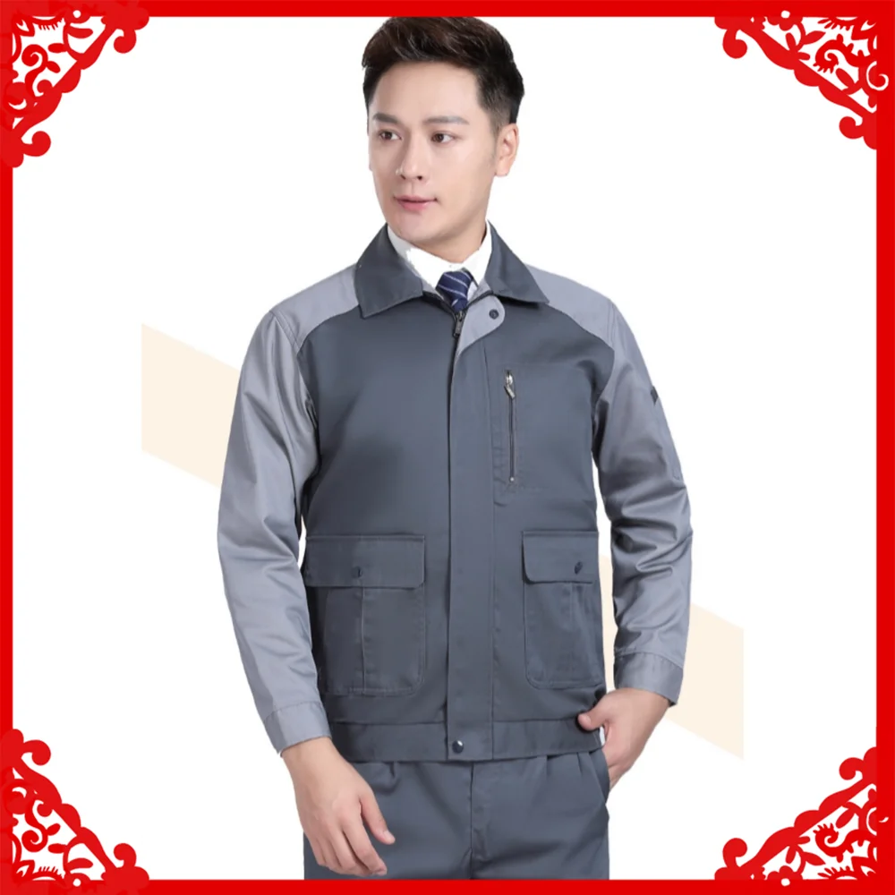 Рабочая одежда рабочая комбинезон фабричная защитная куртка для мастерской