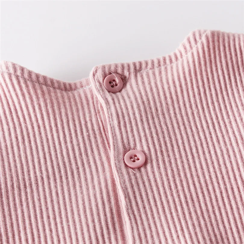 Для маленьких девочек Детский комбинезон на весну-осень для новорожденных