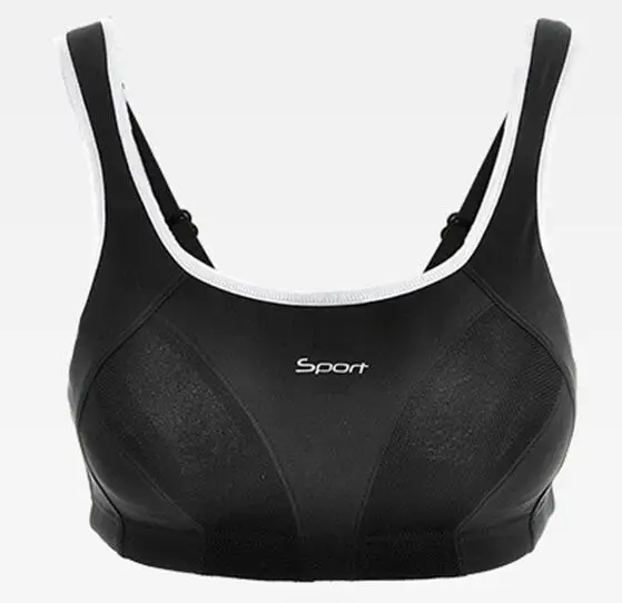 

Womens High Impact Racer Back Active Sports Bra Non Padded Underwear Maximum Control Wireless Running Workout Lingere 36 38 E F