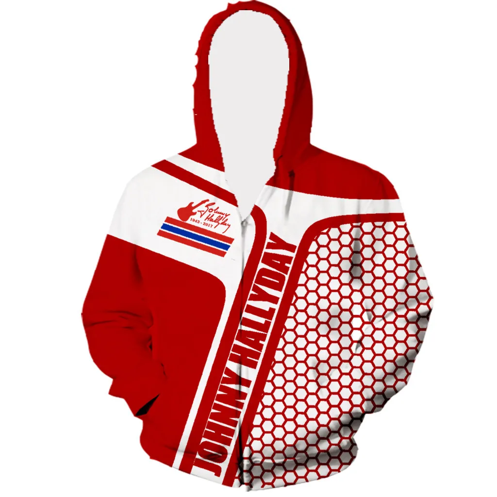 Новое поступление мужская и женская футболка с 3D принтом Джонни Хелли во Франции