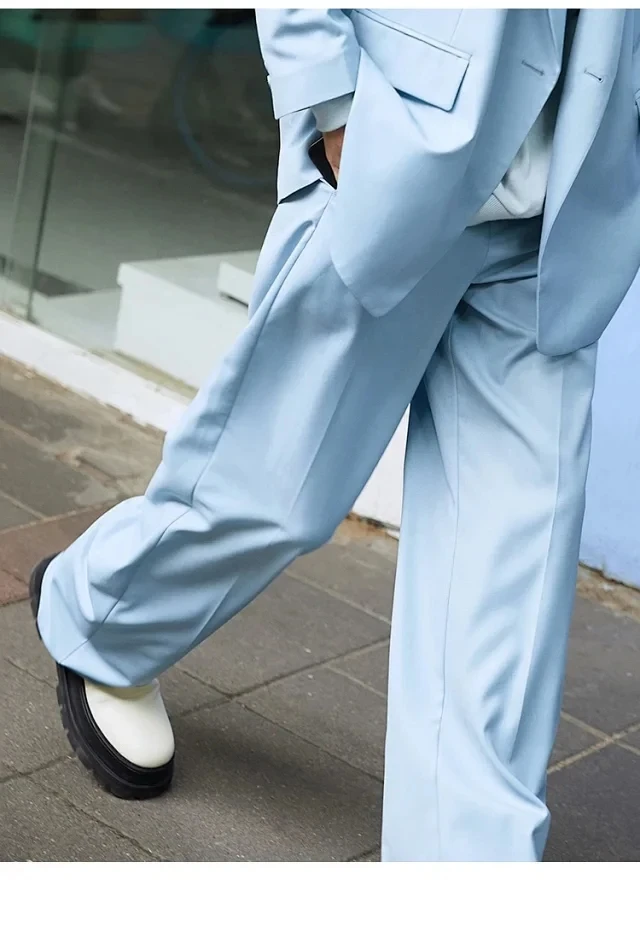 

Женские брюки со шнуровкой на талии, офисная одежда, повседневные Простые Женские Брюки с карманами, новинка 2021 года, осень