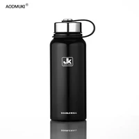 60080011001500ml double wall thermos cup stainless steel vacuum flask insulation bottle for water bottles sports shaker mug