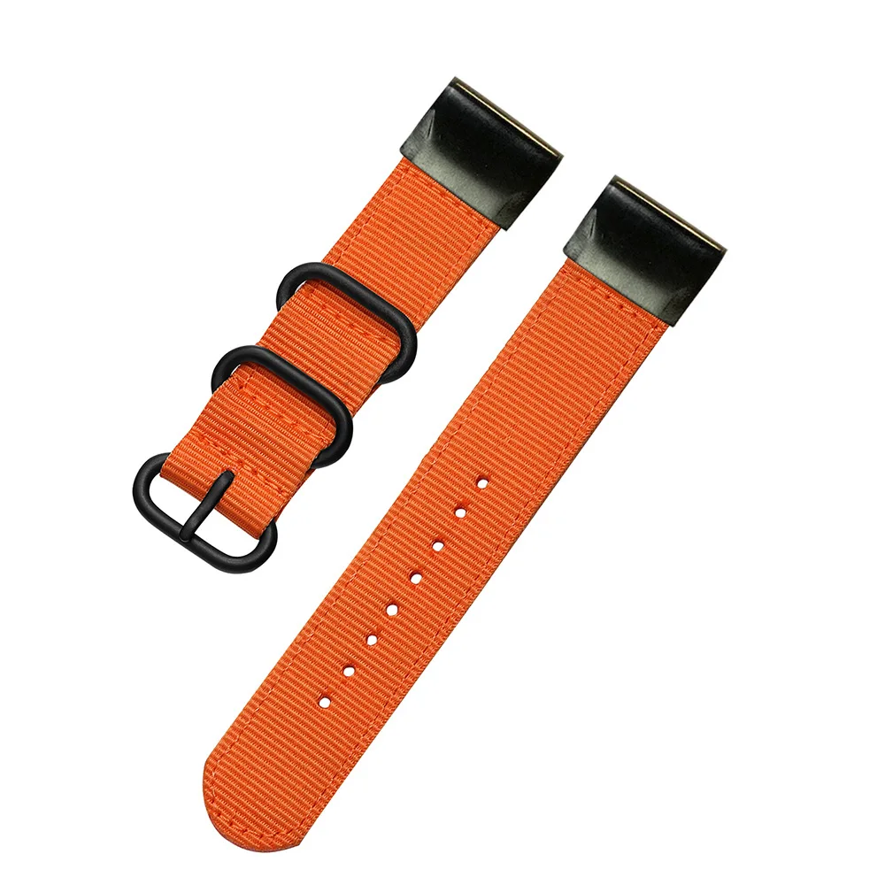 Ремешок нейлоновый для наручных часов Garmin Fenix 5 Band 20 мм 22 быстросъемный браслет 5X 3
