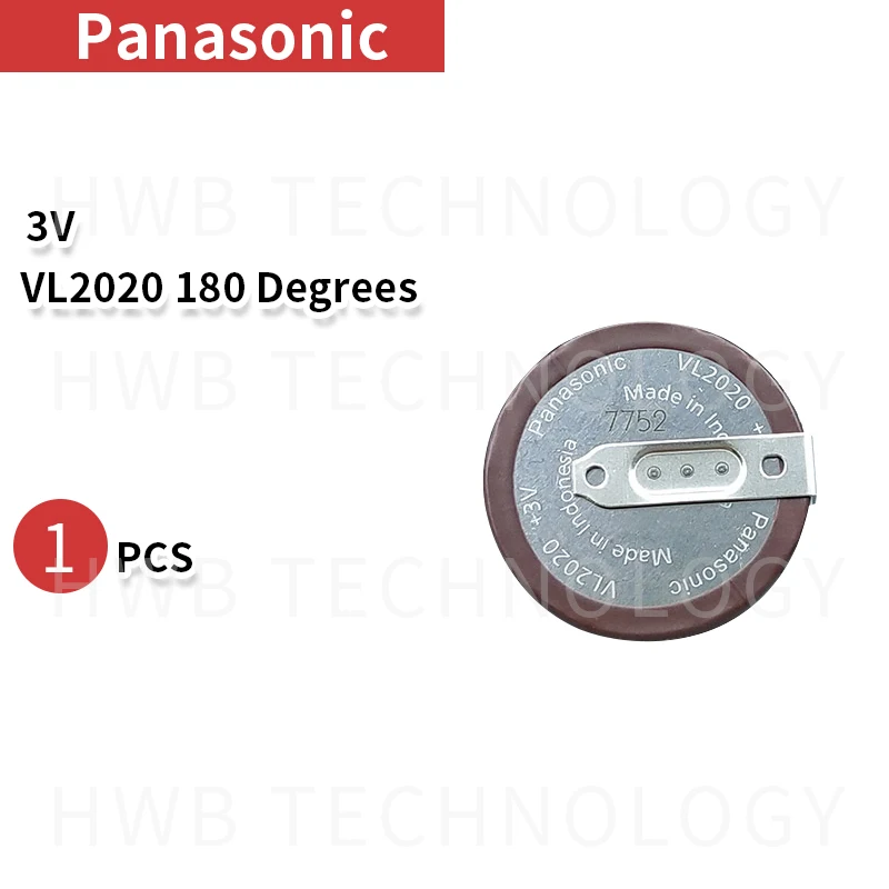 1 шт. 100% оригинальный PANASONIC VL2020 180 градусов автомобильные брелоки перезаряжаемая