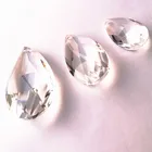 (Бесплатные Кольца) три размера K9 кристалл Ангел Слеза чистого цвета Люстра ПодвескаХрустальная осветительная частьхрустальные подвески для штор